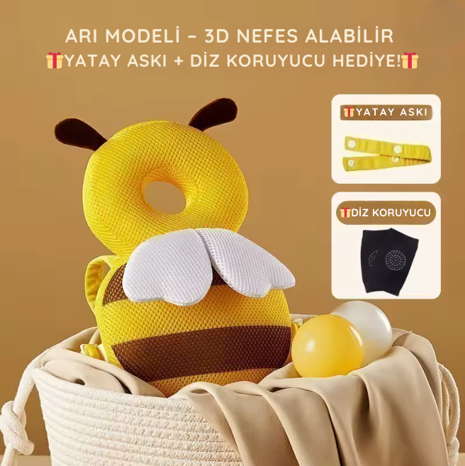 Somnara BabyFluff-Bebek Kafa Koruyucu Yastık
