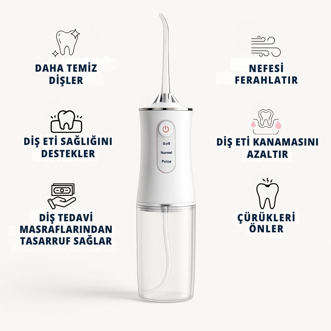 Somnara™ Lumin - Profesyonel Ağız Bakım Duşu