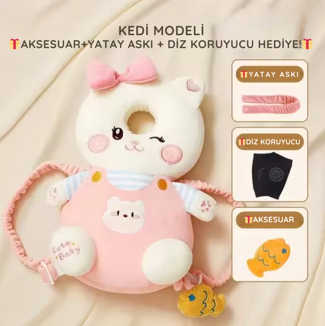 Somnara BabyFluff-Bebek Kafa Koruyucu Yastık