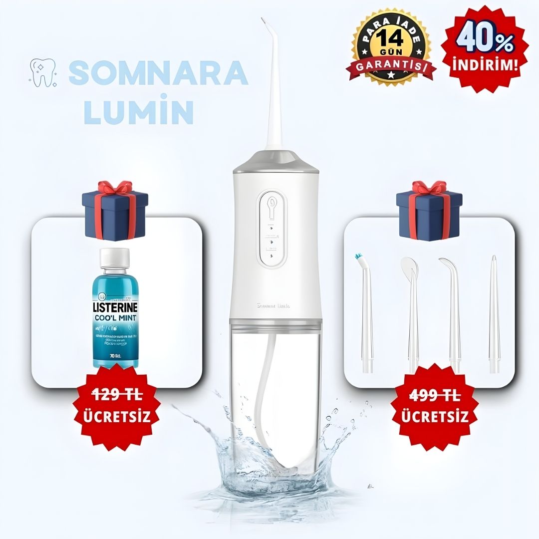 Somnara™ Lumin - Profesyonel Ağız Bakım Duşu